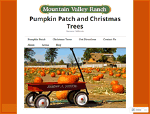 Tablet Screenshot of mountainvalleyranch.com